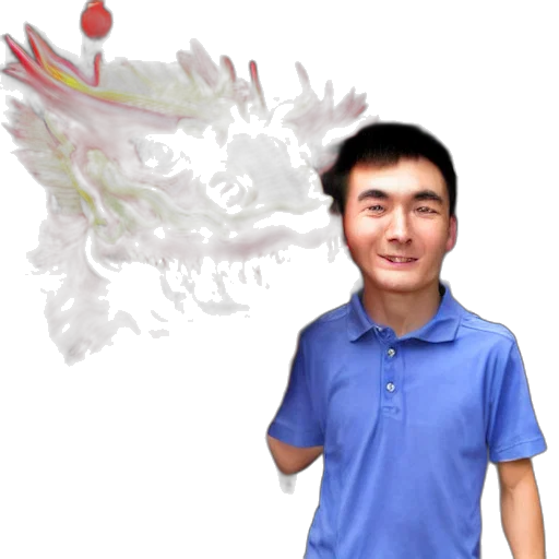 dragon, staff, creature, face transparent PNG cut-out