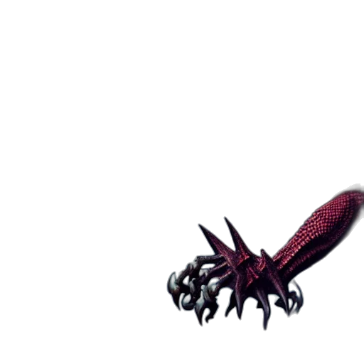 weapon, creature, dragon, staff transparent PNG cut-out