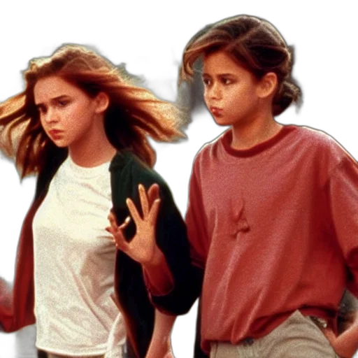 fire, film, still, girl transparent PNG cut-out