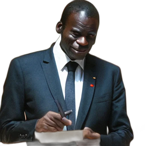 staff, african, emmanuel, macron transparent PNG cut-out