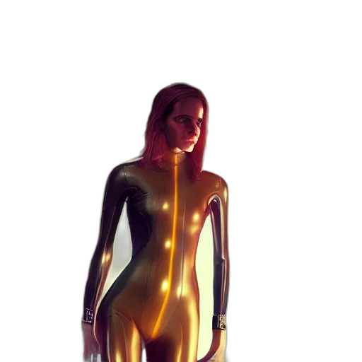 dress, robot, jewelry, jacket transparent PNG cut-out