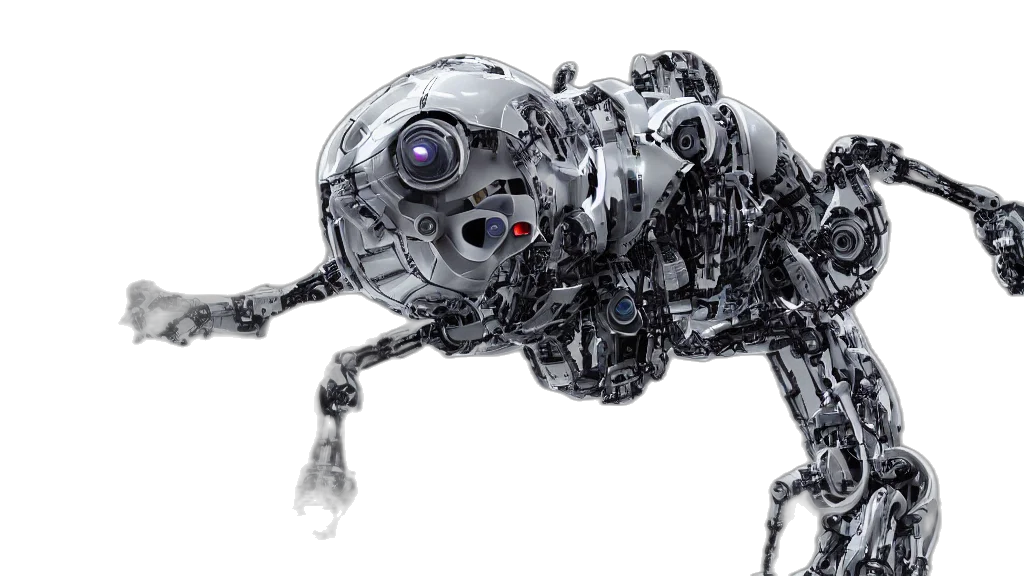 robot, animal, creature, weapon transparent PNG cut-out