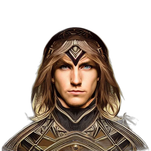 face, mask, hair, sword transparent PNG cut-out