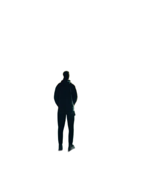 jacket, staff, robot, face transparent PNG cut-out