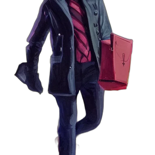 jacket, concept art, 3d render, photorealistic transparent PNG cut-out