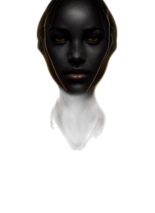 mask, face, crown, jewelry transparent PNG cut-out