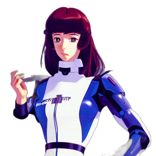 robot, jacket, dress, staff transparent PNG cut-out