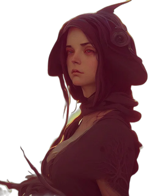 dress, face, mask, crown transparent PNG cut-out
