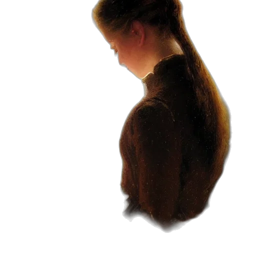 hair, jacket, face, dress transparent PNG cut-out