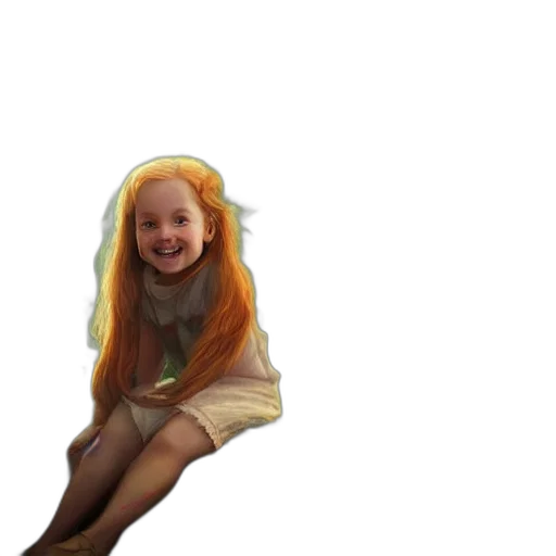 hair, creature, face, dress transparent PNG cut-out