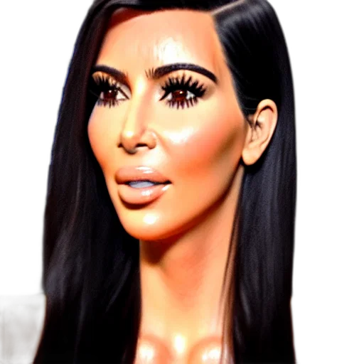face, hair, photorealistic, 3d render transparent PNG cut-out