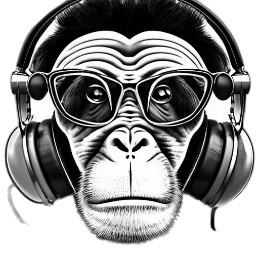 mask, animal, cartoon, photorealistic transparent PNG cut-out