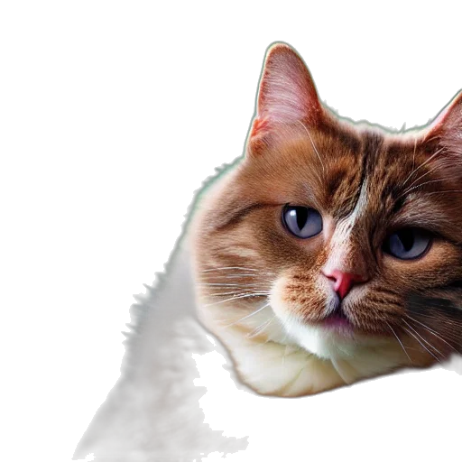 animal, face, creature, photorealistic transparent PNG cut-out