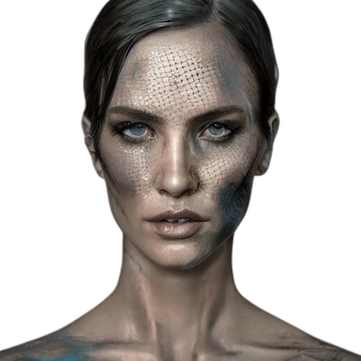 face, mask, robot, jewelry transparent PNG cut-out