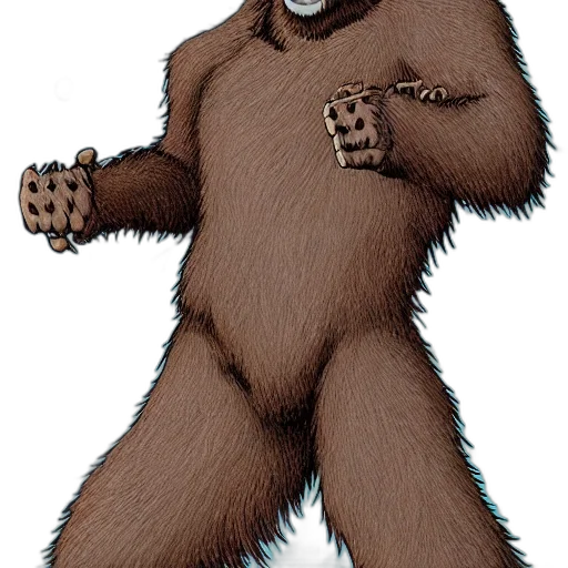 creature, animal, staff, concept art transparent PNG cut-out