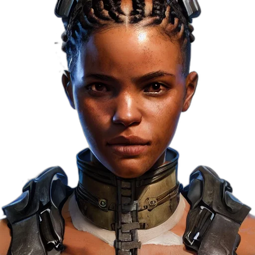 face, weapon, robot, concept art transparent PNG cut-out
