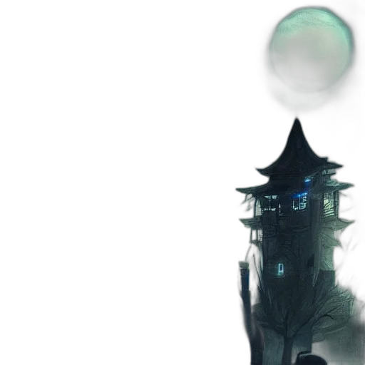 mask, dragon, staff, robot transparent PNG cut-out