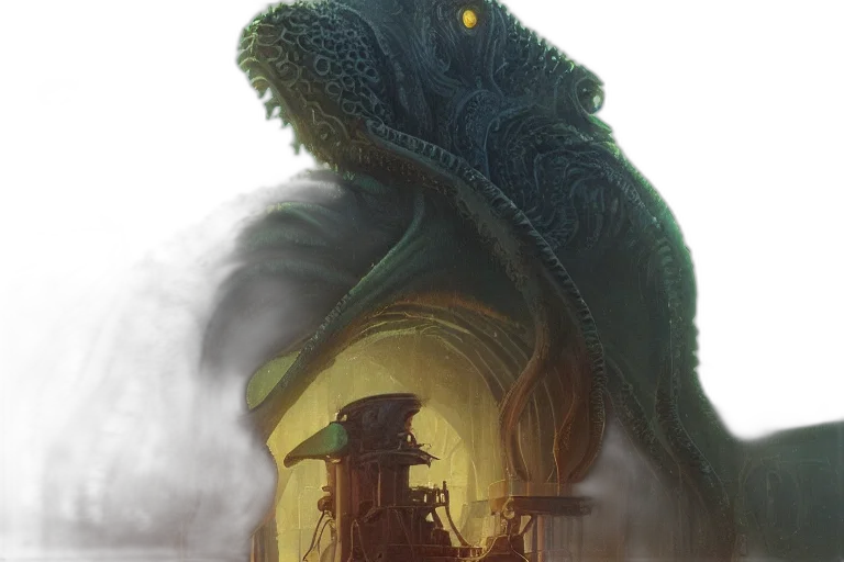 dragon, creature, concept art, fantasy art transparent PNG cut-out