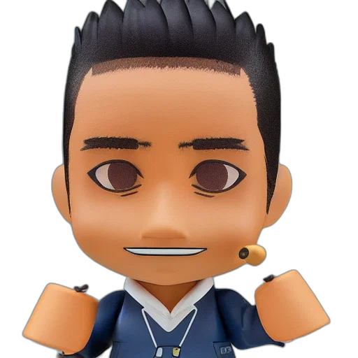 staff, cartoon, 3d render, photorealistic transparent PNG cut-out