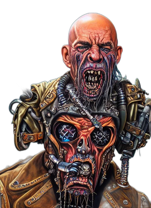 face, staff, concept art, fantasy art transparent PNG cut-out