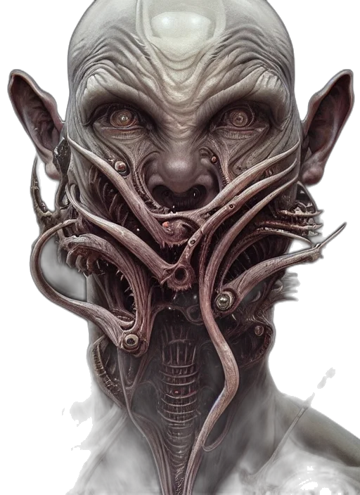 mask, creature, face, dragon transparent PNG cut-out