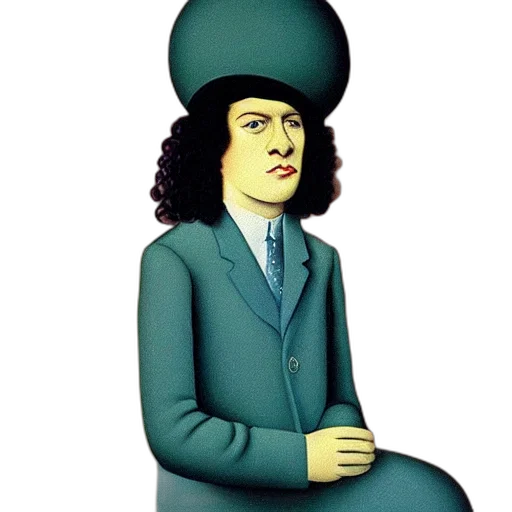 hat, staff, crown, face transparent PNG cut-out