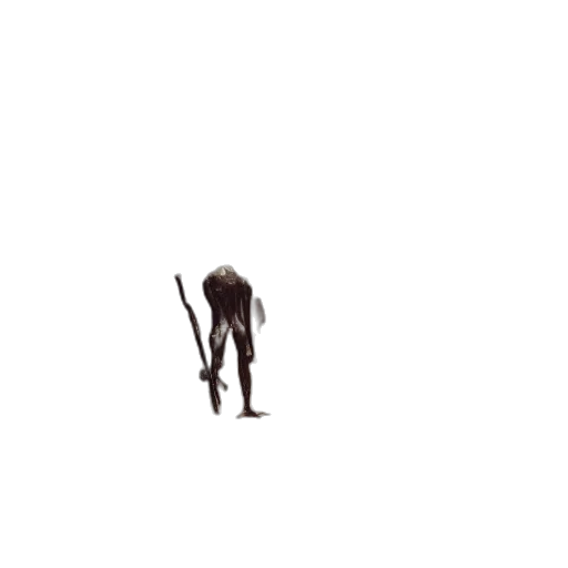 creature, staff, animal, robot transparent PNG cut-out