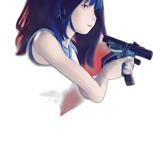weapon, anime, watercolor, concept art transparent PNG cut-out