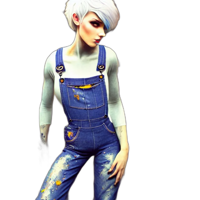 staff, jacket, robot, concept art transparent PNG cut-out
