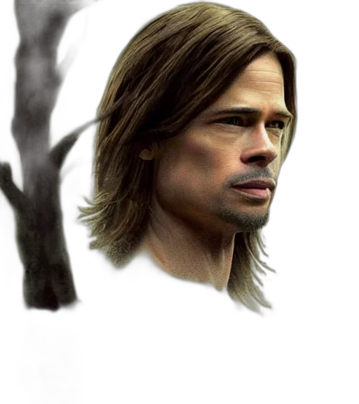 hair, face, creature, animal transparent PNG cut-out