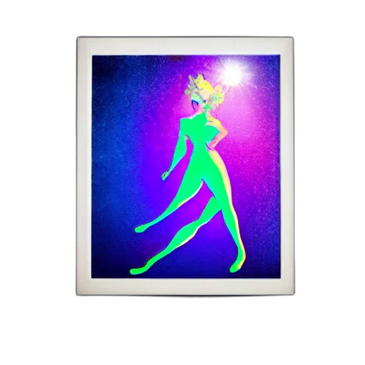 staff, vaporwave, pixel art, concept art transparent PNG cut-out