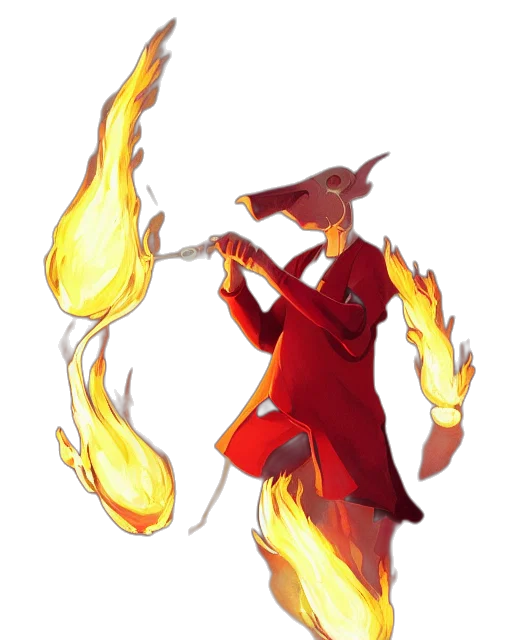 staff, dragon, weapon, jacket transparent PNG cut-out
