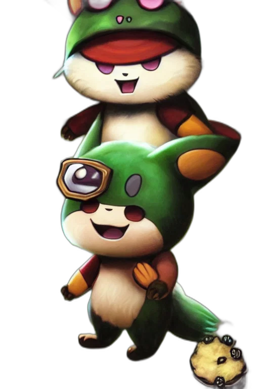 staff, animal, concept art, 3d render transparent PNG cut-out