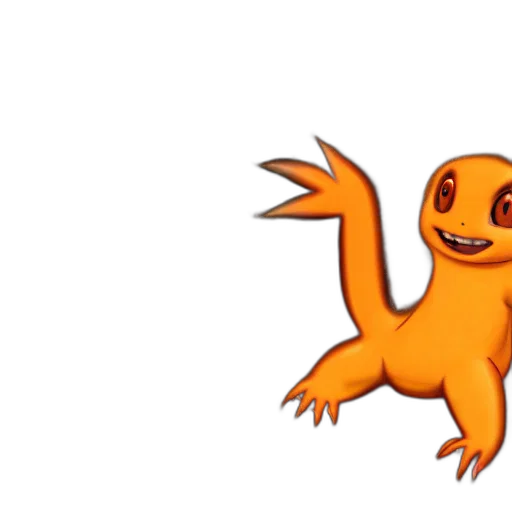 dragon, creature, animal, pixel art transparent PNG cut-out