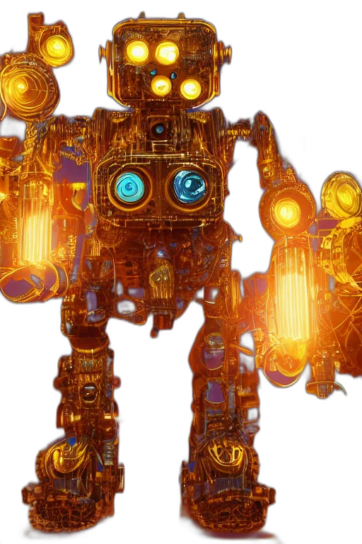robot, weapon, animal, staff transparent PNG cut-out