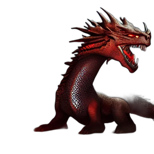 dragon, creature, animal, concept art transparent PNG cut-out