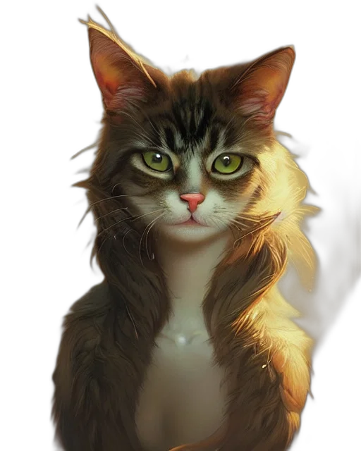 animal, creature, staff, photorealistic transparent PNG cut-out