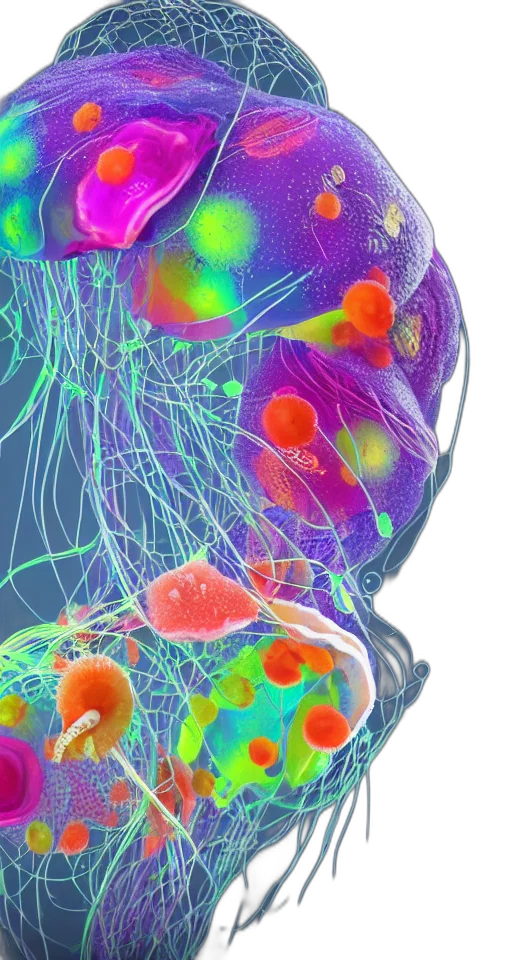 jellyfish, made, out, human transparent PNG cut-out