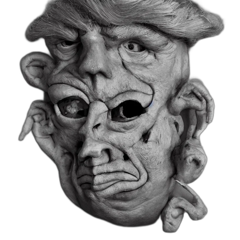 mask, face, creature, crown transparent PNG cut-out