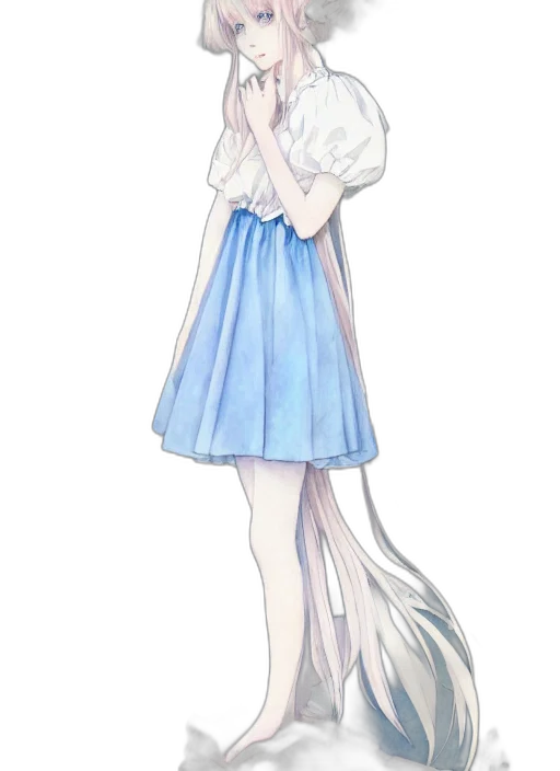 dress, staff, creature, animal transparent PNG cut-out