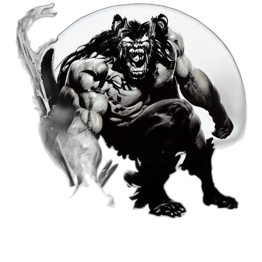 comic book art, concept art, fantasy art, photorealistic transparent PNG cut-out