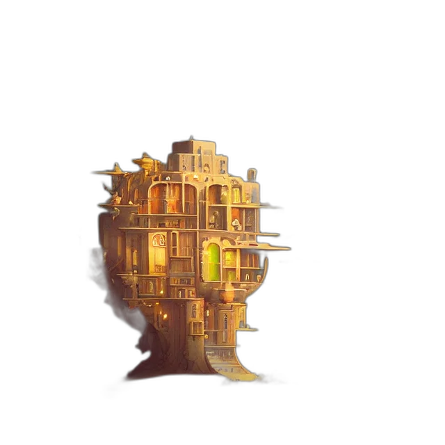 furniture, crown, building, robot transparent PNG cut-out