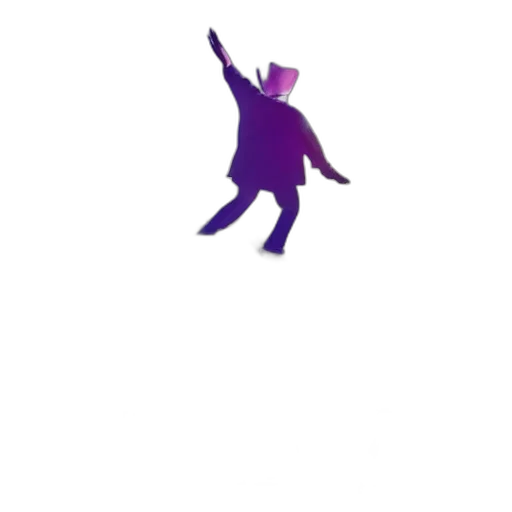 staff, umbrella, creature, robot transparent PNG cut-out