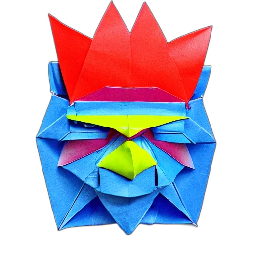 crown, mask, flower, robot transparent PNG cut-out