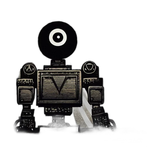 robot, car, concept art, 3d render transparent PNG cut-out
