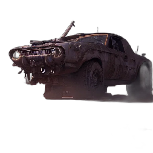 car, weapon, robot, creature transparent PNG cut-out
