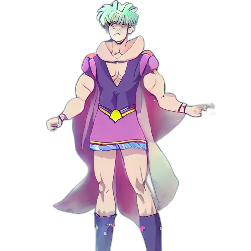 dress, staff, concept art, anime transparent PNG cut-out