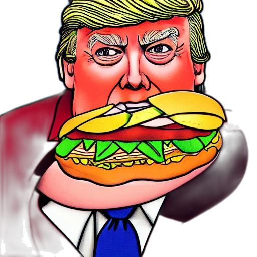 food, animal, cartoon, pixel art transparent PNG cut-out