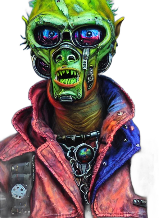 mask, face, robot, jacket transparent PNG cut-out