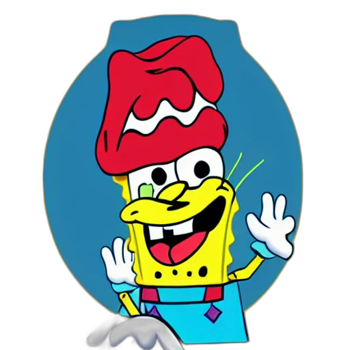 hat, crown, robot, staff transparent PNG cut-out